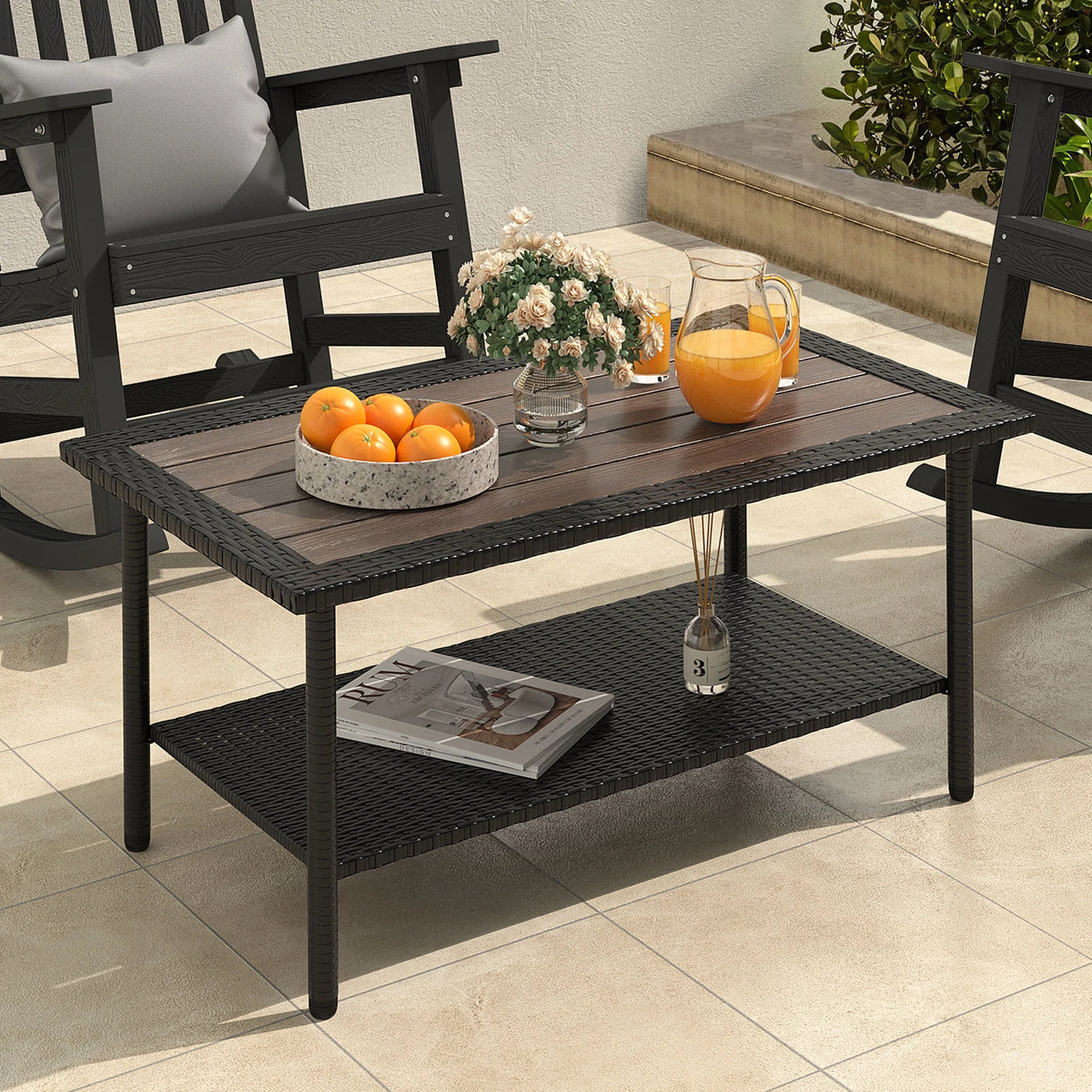 Wicker Coffee Table O7284