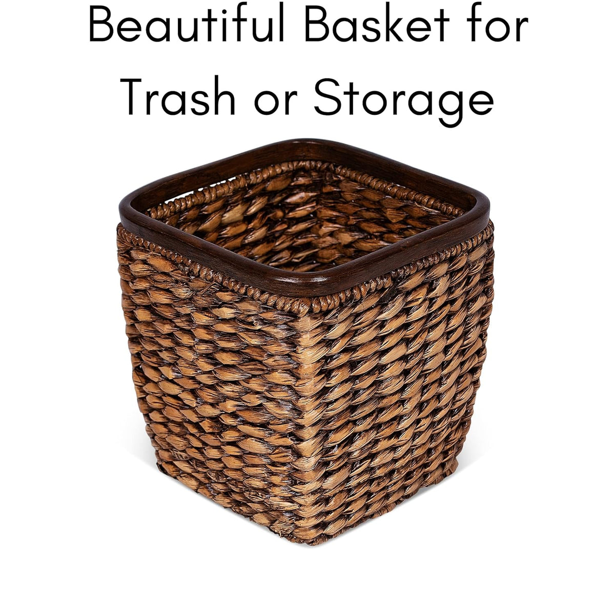 Seagrass Woven Wastebasket P866
