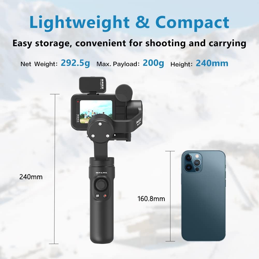 Handheld 3-Axis Gimbal Stabilizer with Tripod R54013