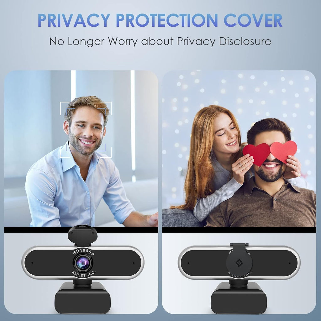 1080P Auto Focus Webcam with Microphone B837282