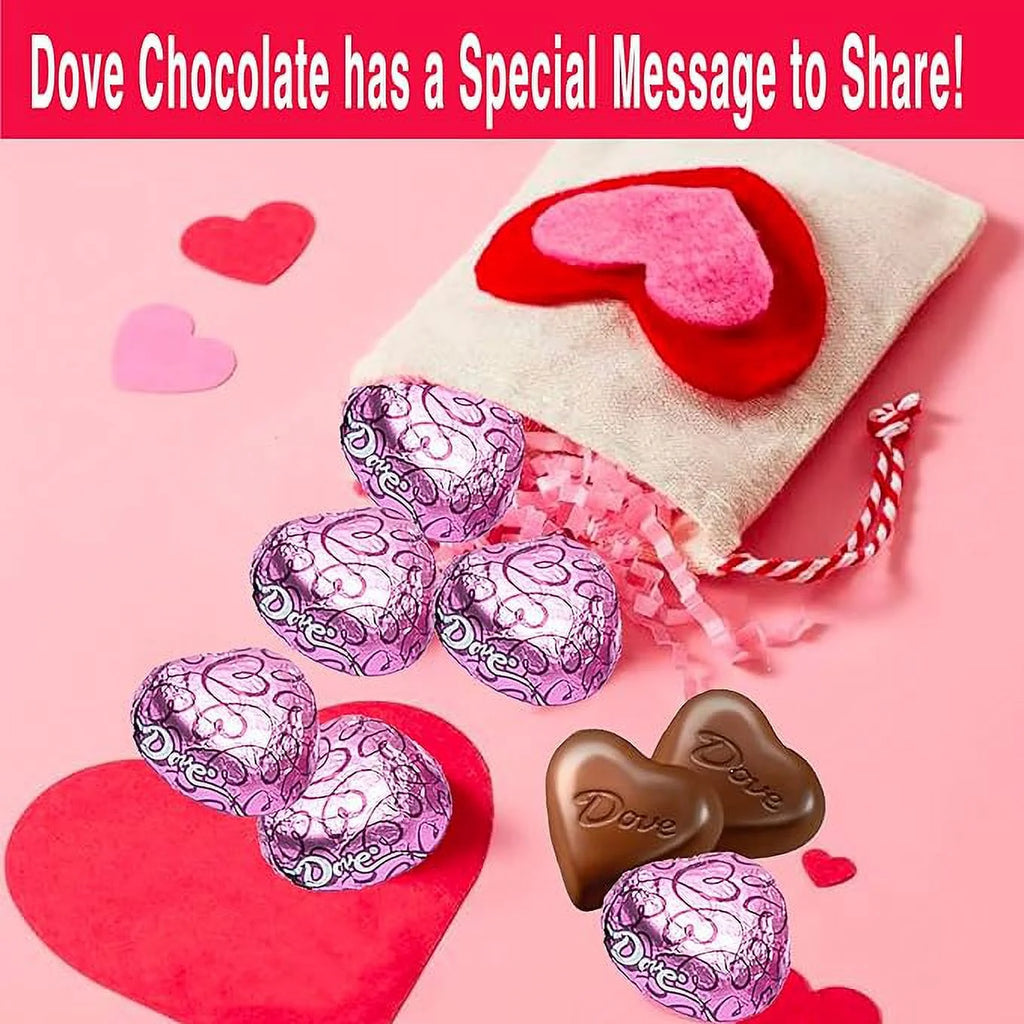 Milk Chocolate Candy Heart Tin and Milk Chocolate Bag F33813