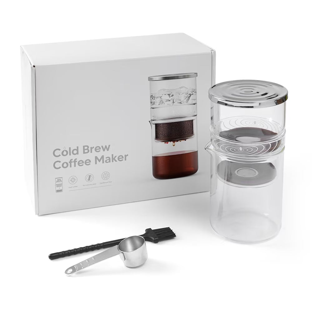 Cold Brew Coffee Maker, Borosilicate Glass Dripper, 300ml G187