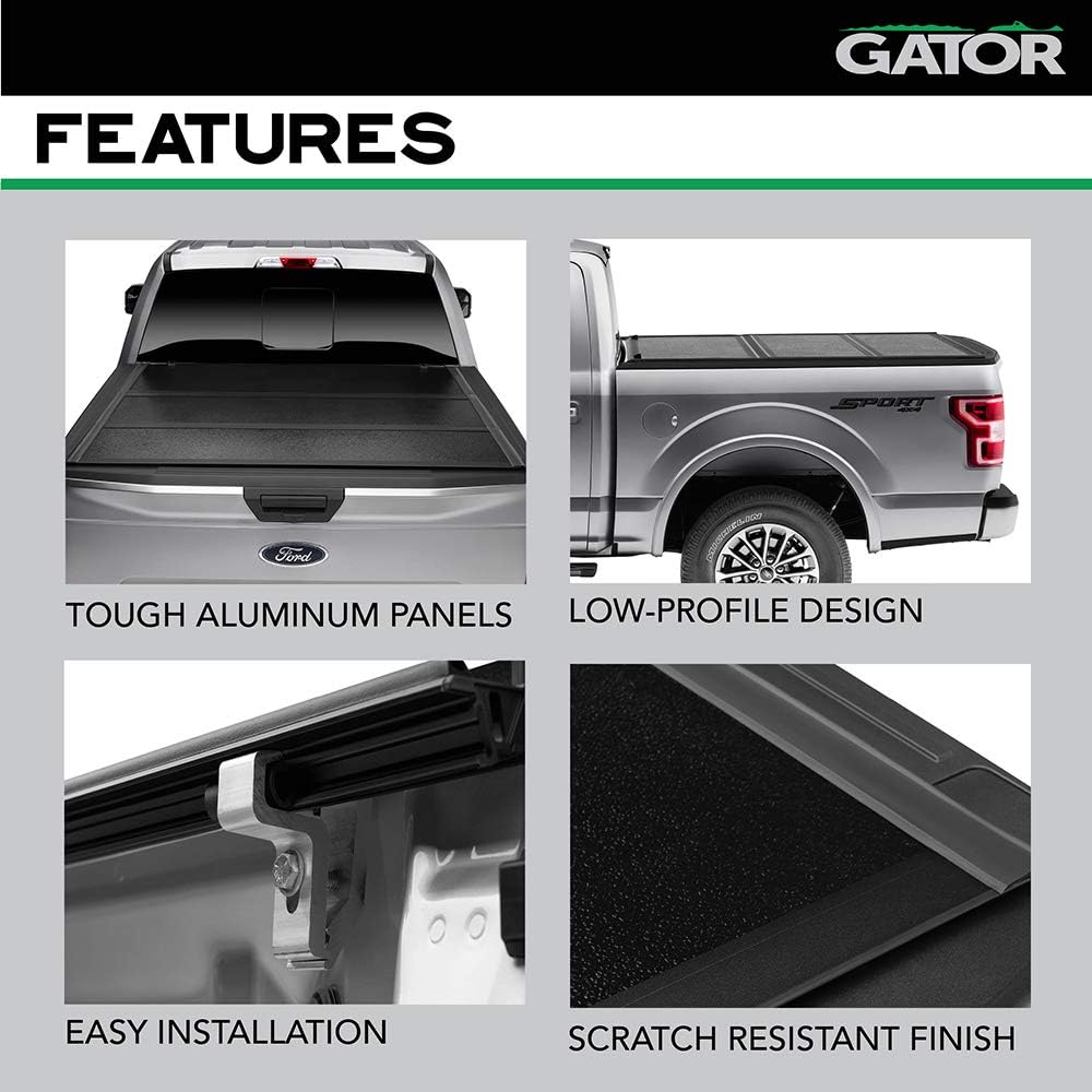 Hard Tri-Fold Truck Bed Tonneau Cover for 5' 7" Bed R92231
