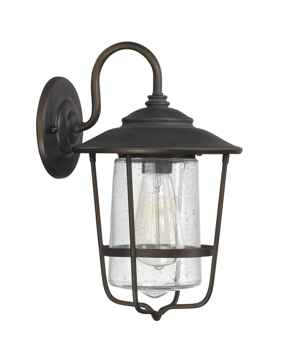 Old Bronze Outdoor Wall Lantern O617