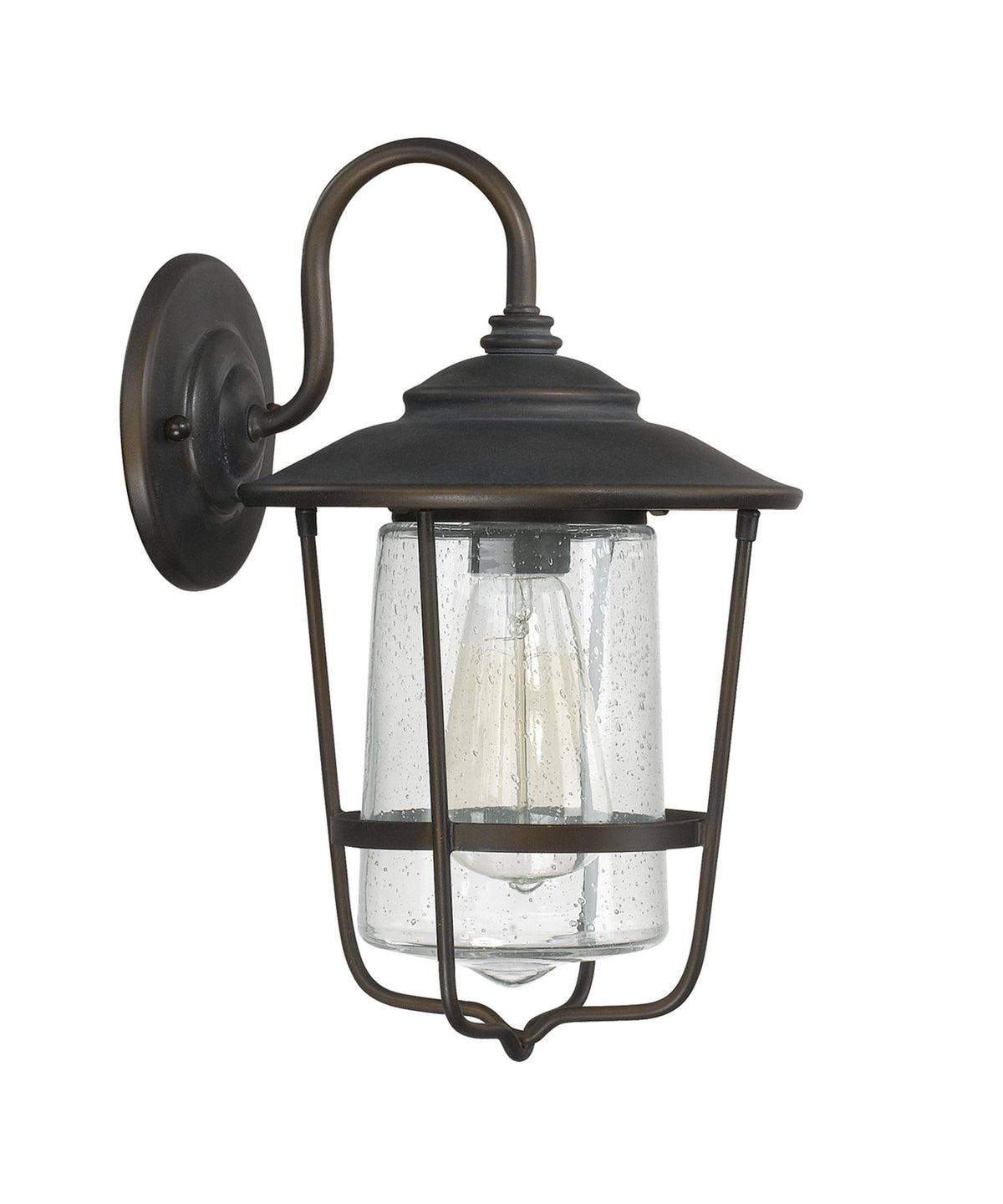 Old Bronze Outdoor Wall Lantern O617