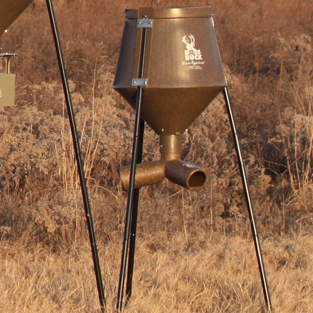Gravity Fed Tripod Deer Feeder 3 Pack D572547