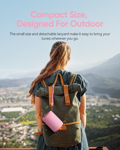 Portable Bluetooth Speaker with Lights, IPX5 Waterproof, Bluetooth 5.3 I892