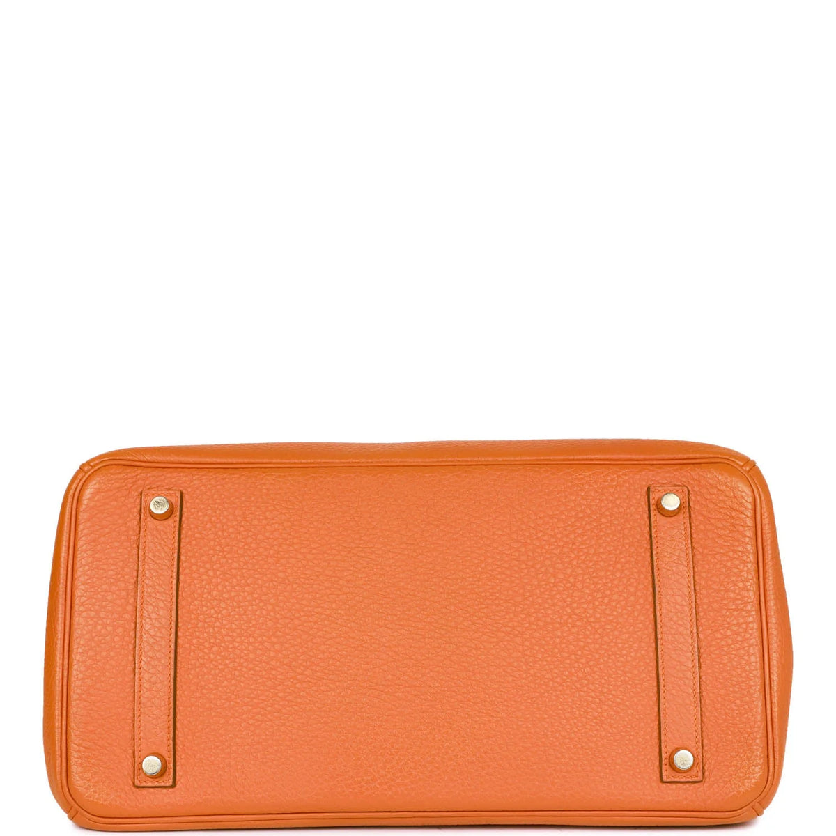 Orange Togo Leather Handbag V757