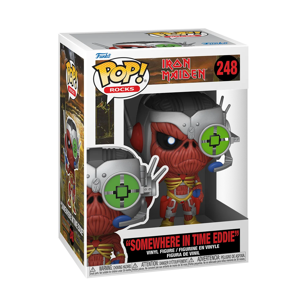 Iron Maiden Eddie Somewhere in Time Vinyl Figure with Chase Vinyl Figure X196