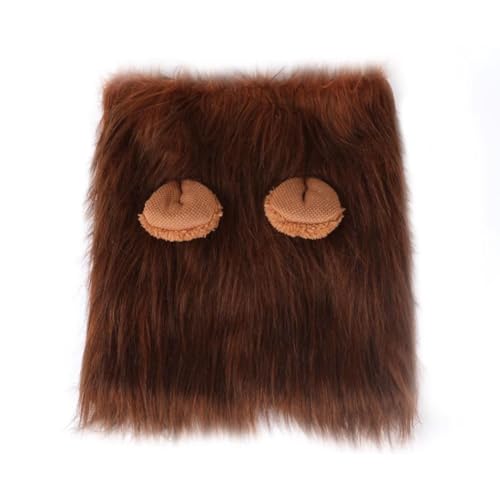 Brown Dog Wig with Ears X692