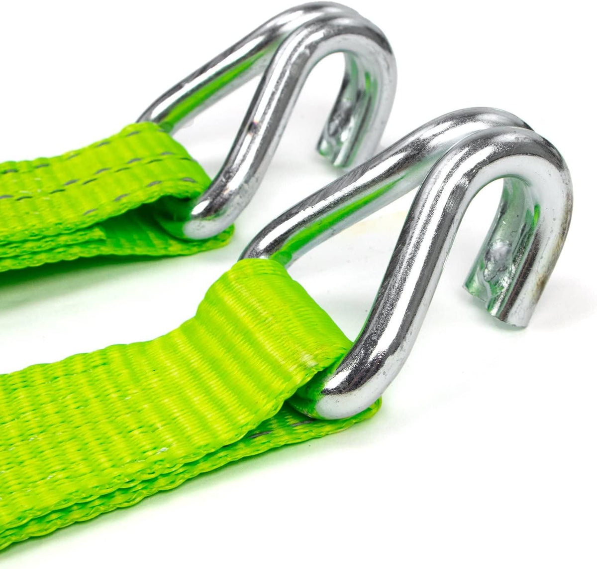 2 Inch x 15 Foot 4 Pack Winch Strap with Heavy Wire Hook W486