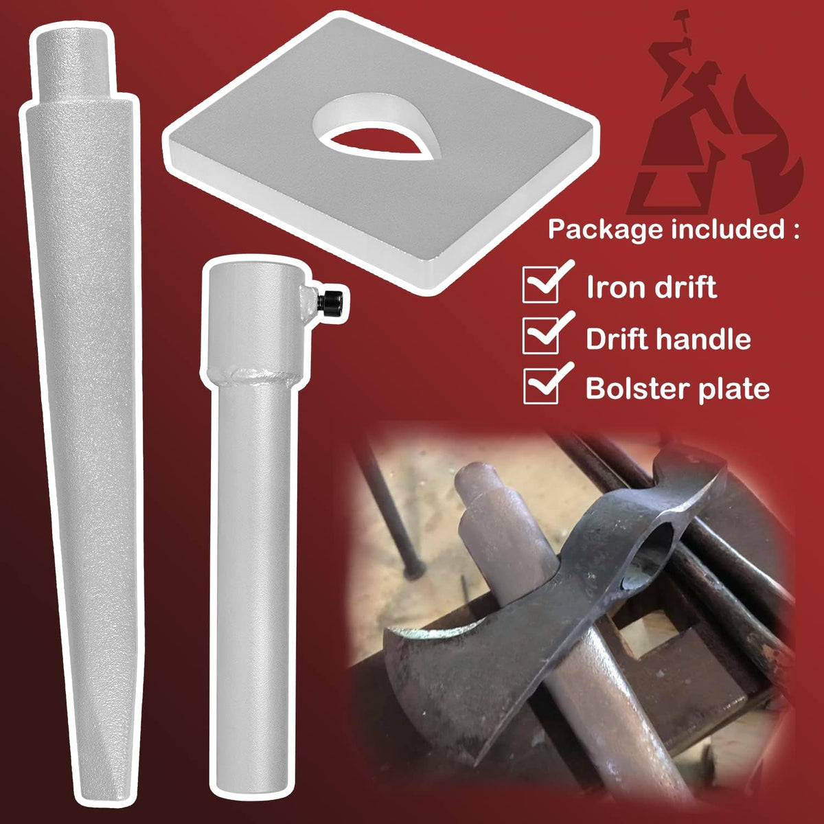Blacksmith Forging Tool Set Pack of 2 X622