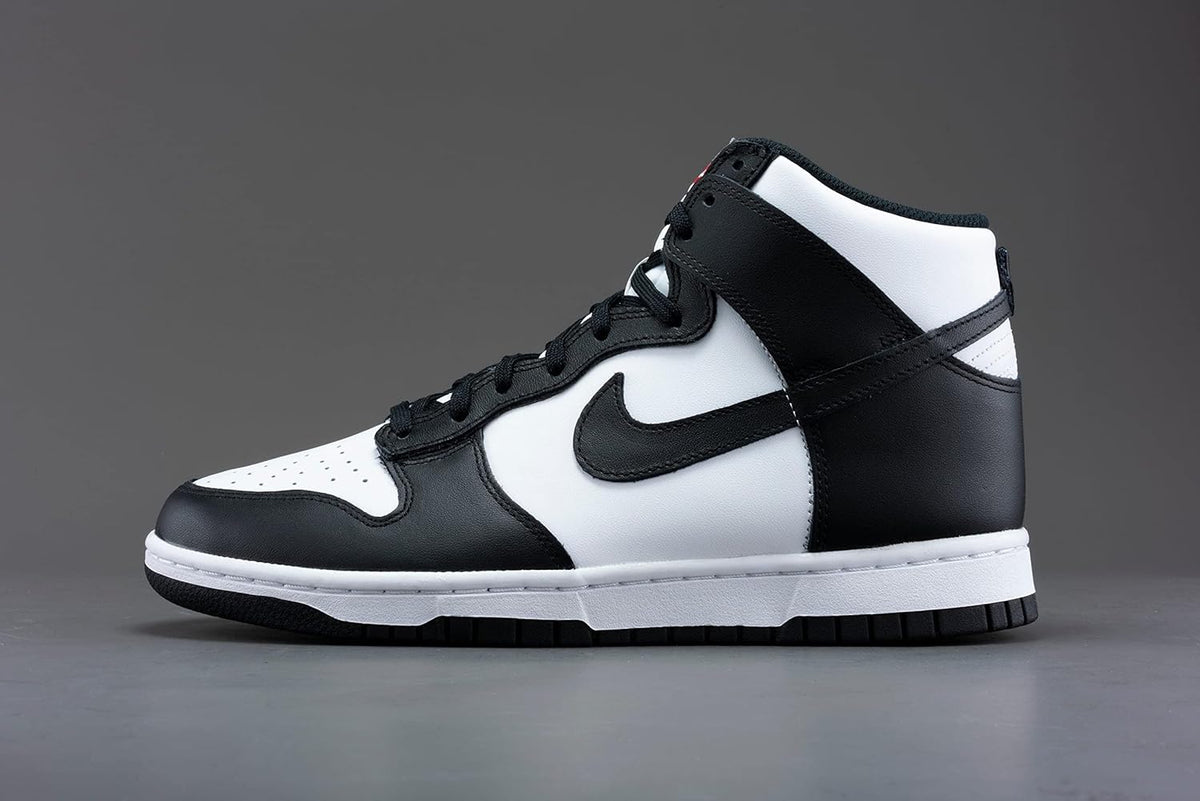 Black/White High Top Shoes Q169