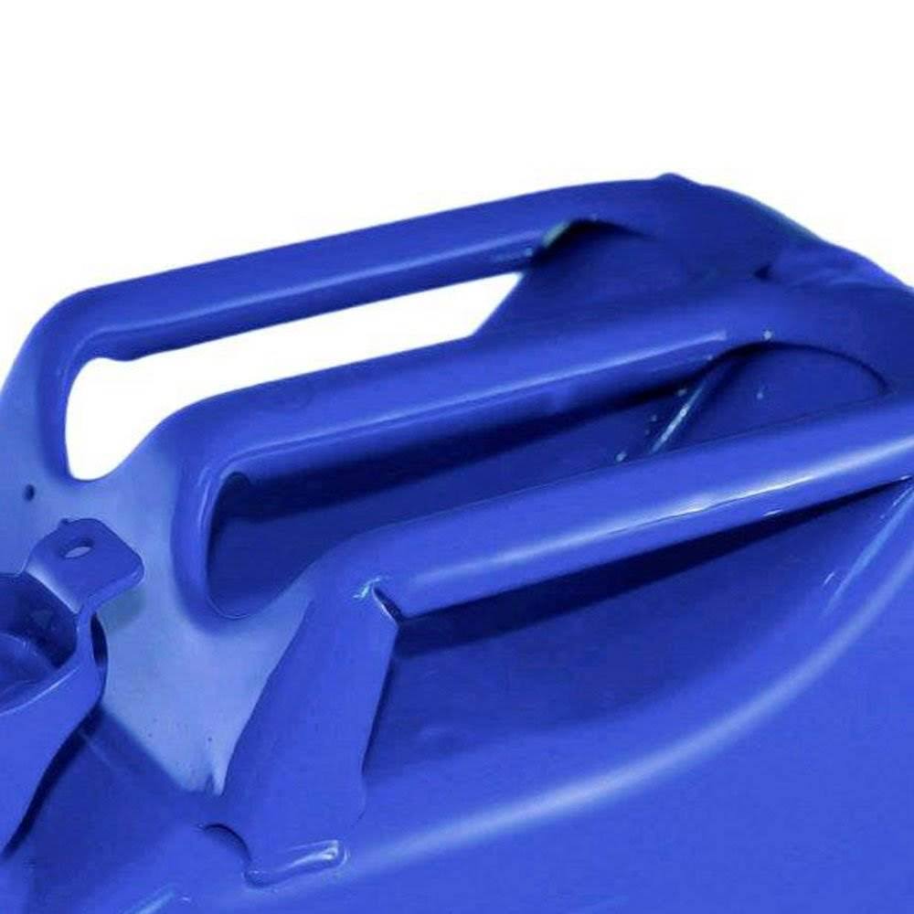 2 Pack 5.3 Gal 20L Blue Fuel Jerry Cans with Spout I624952