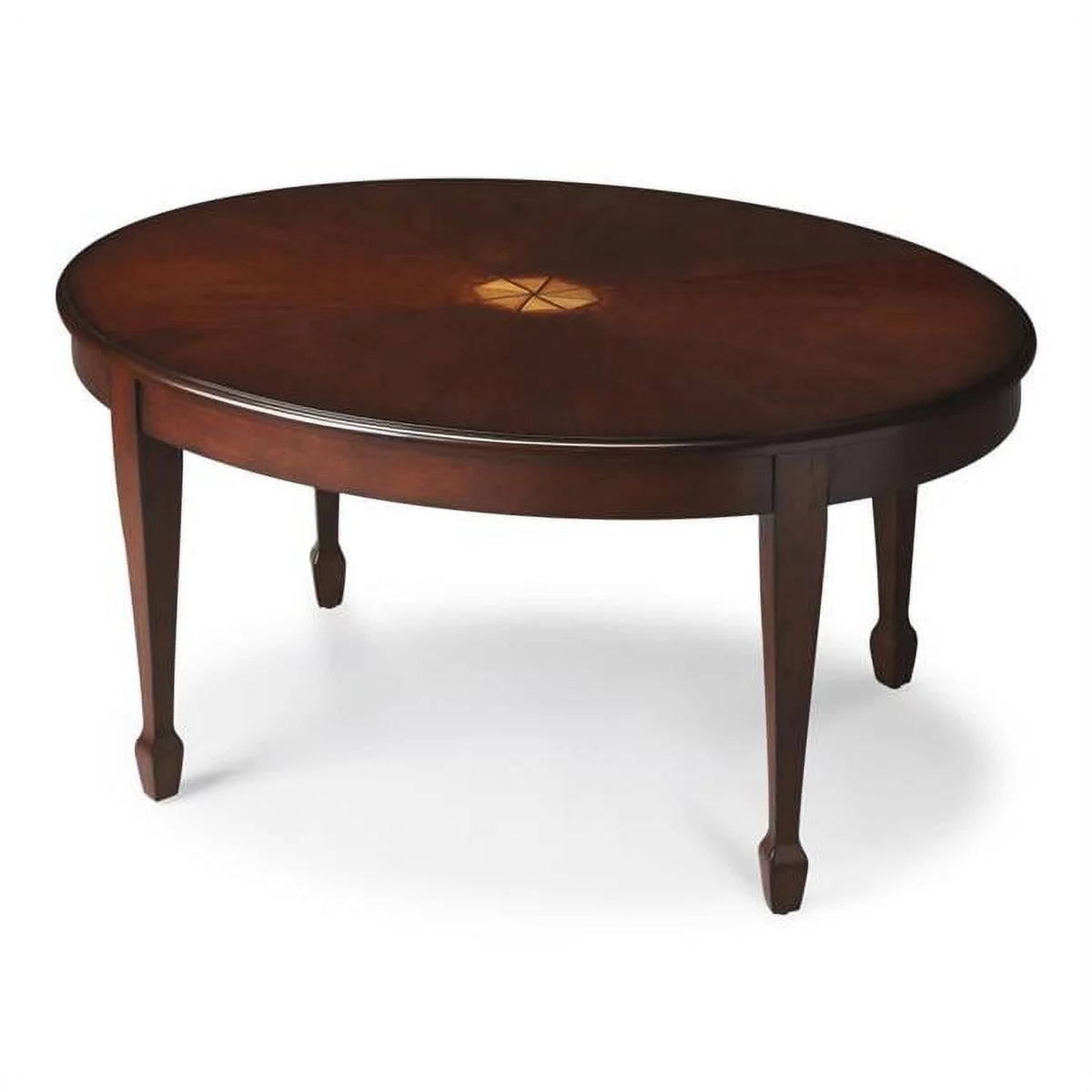 Cherry Oval Coffee Table C413635