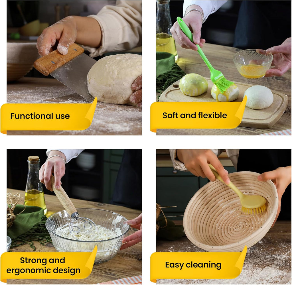 Round 9 inch Sourdough Proofing Basket P48599