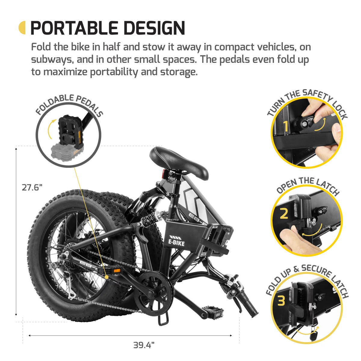 Fat Tire Electric Bicycle D20503