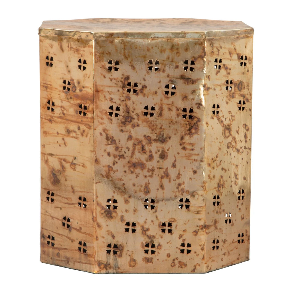 Side Table Antique Copper P21513