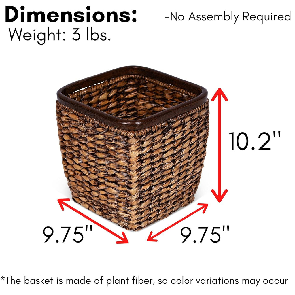 Seagrass Woven Wastebasket P866