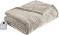 King Size Velvet Electric Heated Throw Blanket E316