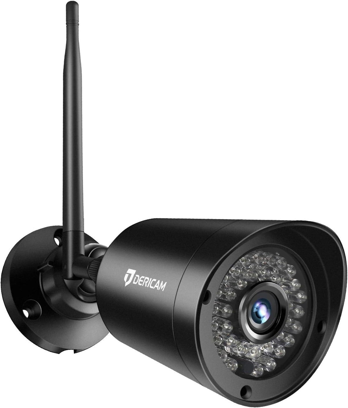 Black 1080P WiFi Outdoor Security Camera O50538