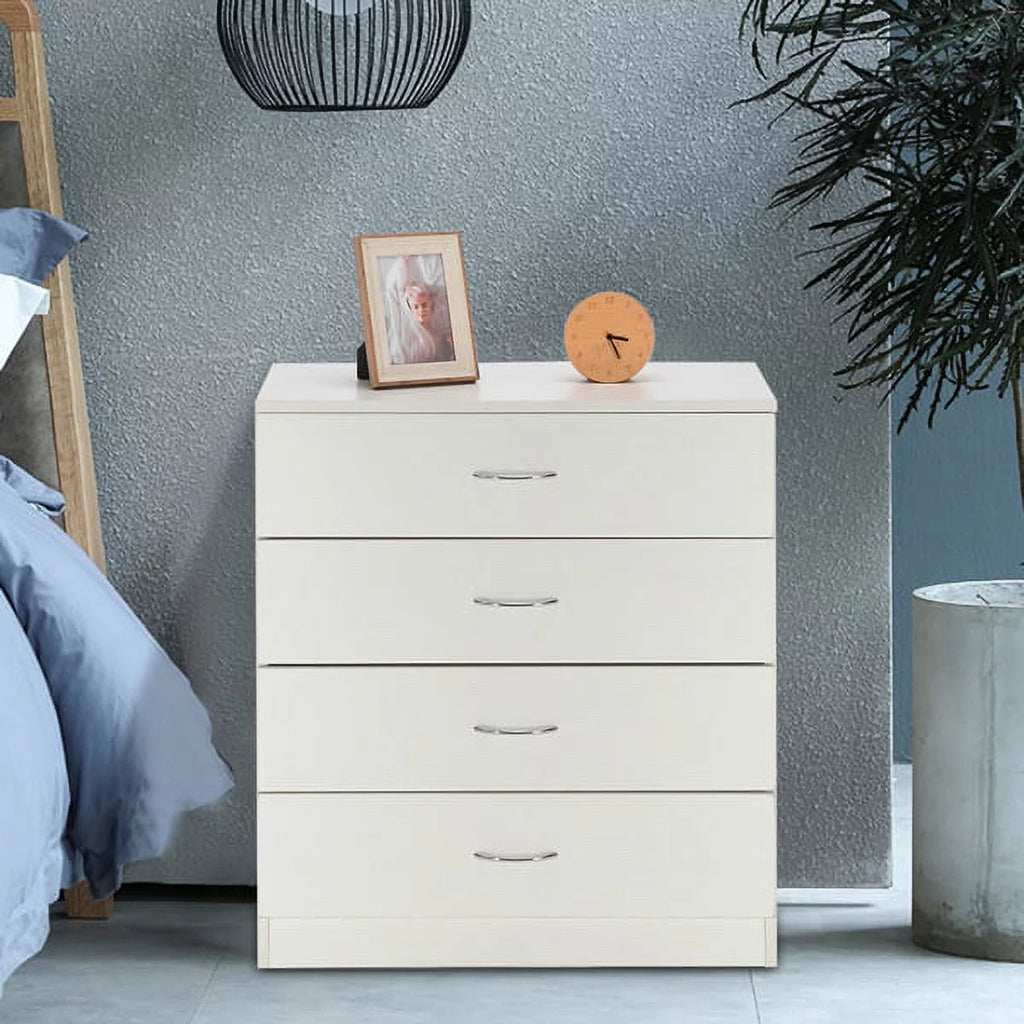 White 4-Drawer Dresser H922