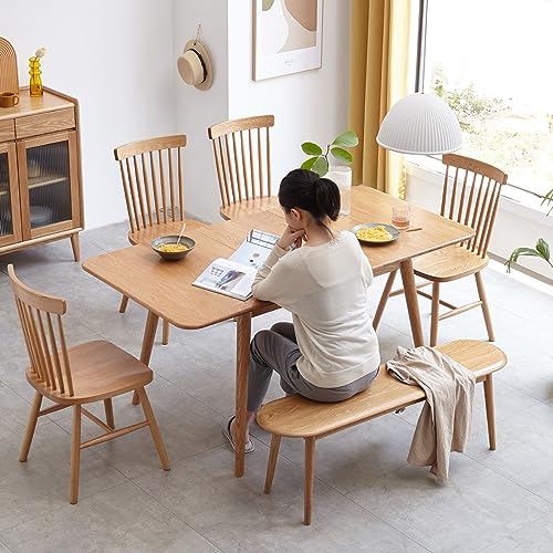 Oak Solid Wood Dining Bench 47.24 D1061