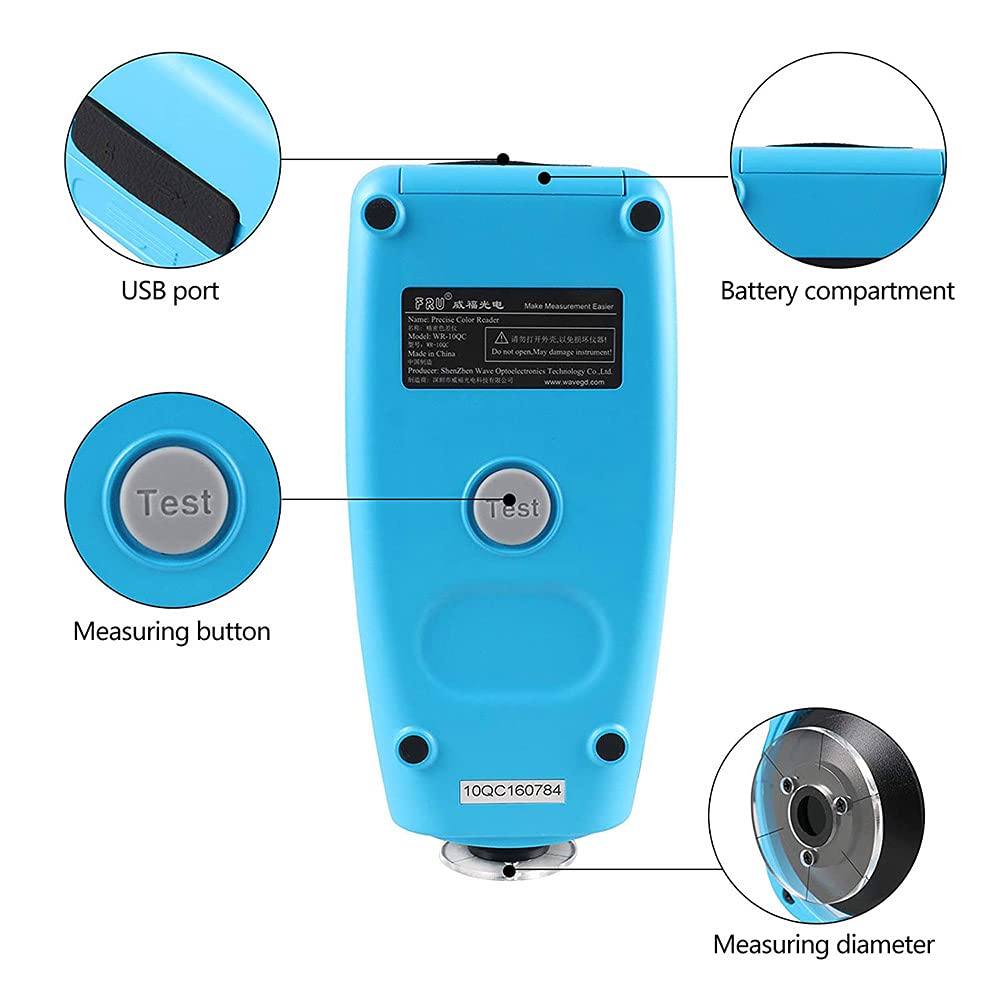 Blue Portable Digital Colorimeter P52172