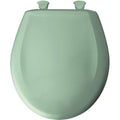 Sea Green Plastic Round Slow-Close Toilet Seat T544