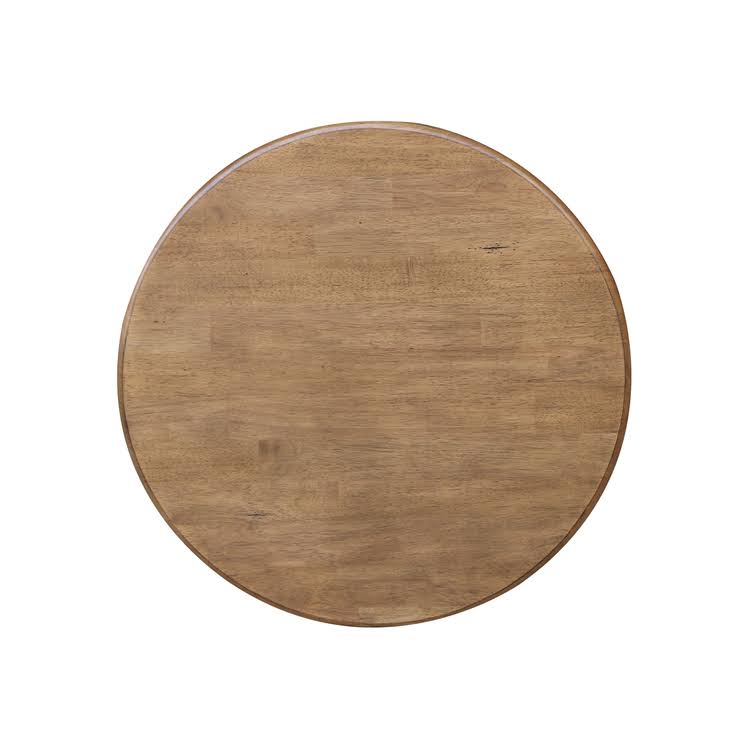 30x22 Round Top Pedestal Table - Counter Height - Hickory/Stone A190