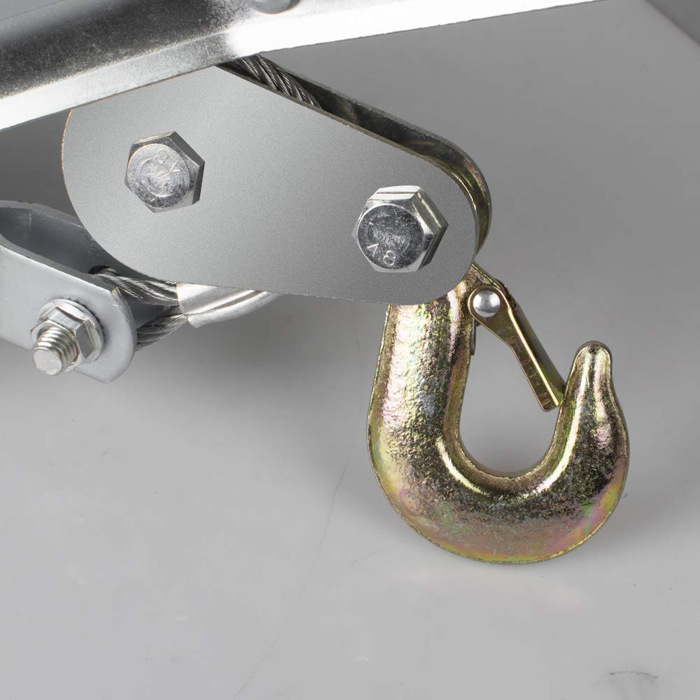 2 Pack 8000lb Heavy Duty Cable Puller with Hooks M81173