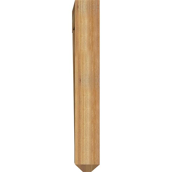 6x22W x 34x22D x 42x22H Thorton Craftsman Rough Sawn BRACKET, Western Red Cedar O3261