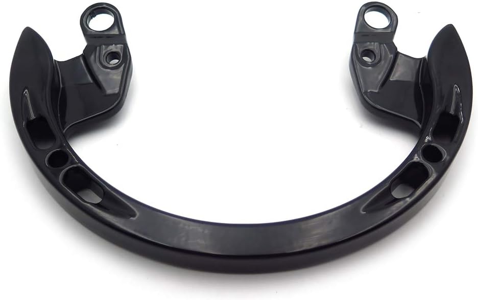 Black Rear Passenger Grab Bar Handle Rail Pack of 2 Y475
