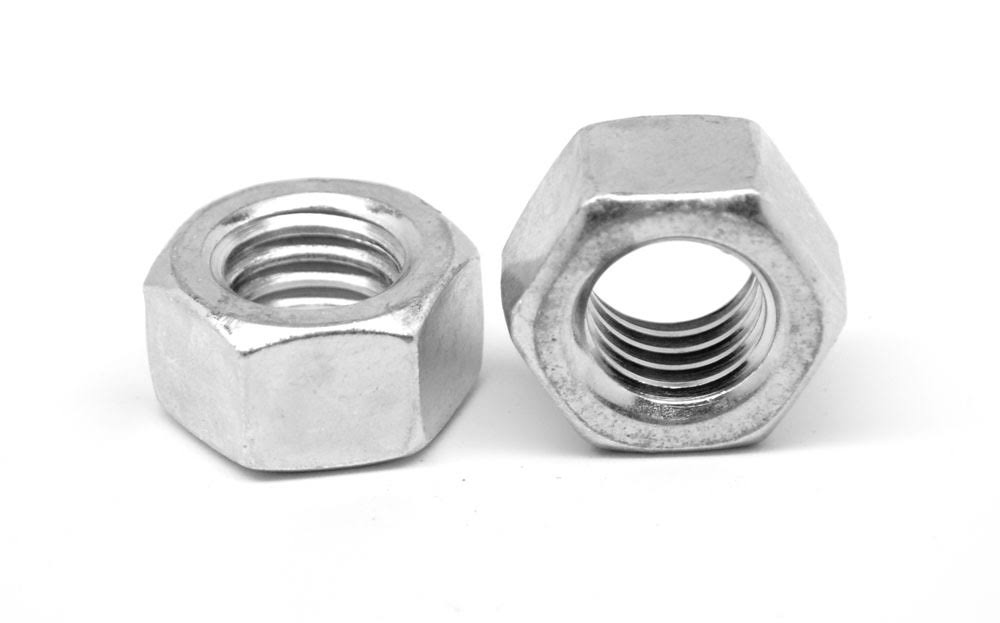 1 1/8x22-12 Fine Thread Grade 5 Finished Hex Nut Medium Carbon Steel Zinc Plated P861