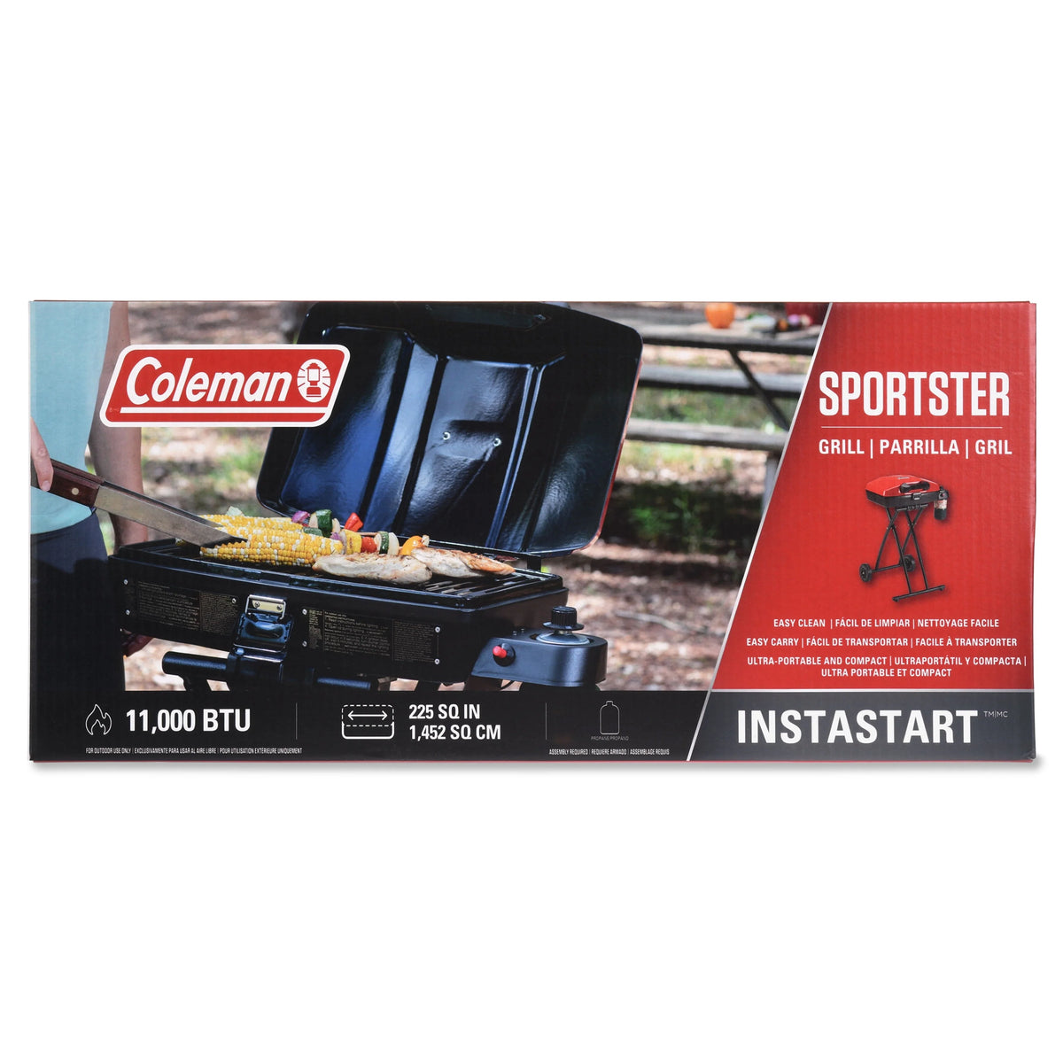 Portable 1-Burner Propane Grill Q1932