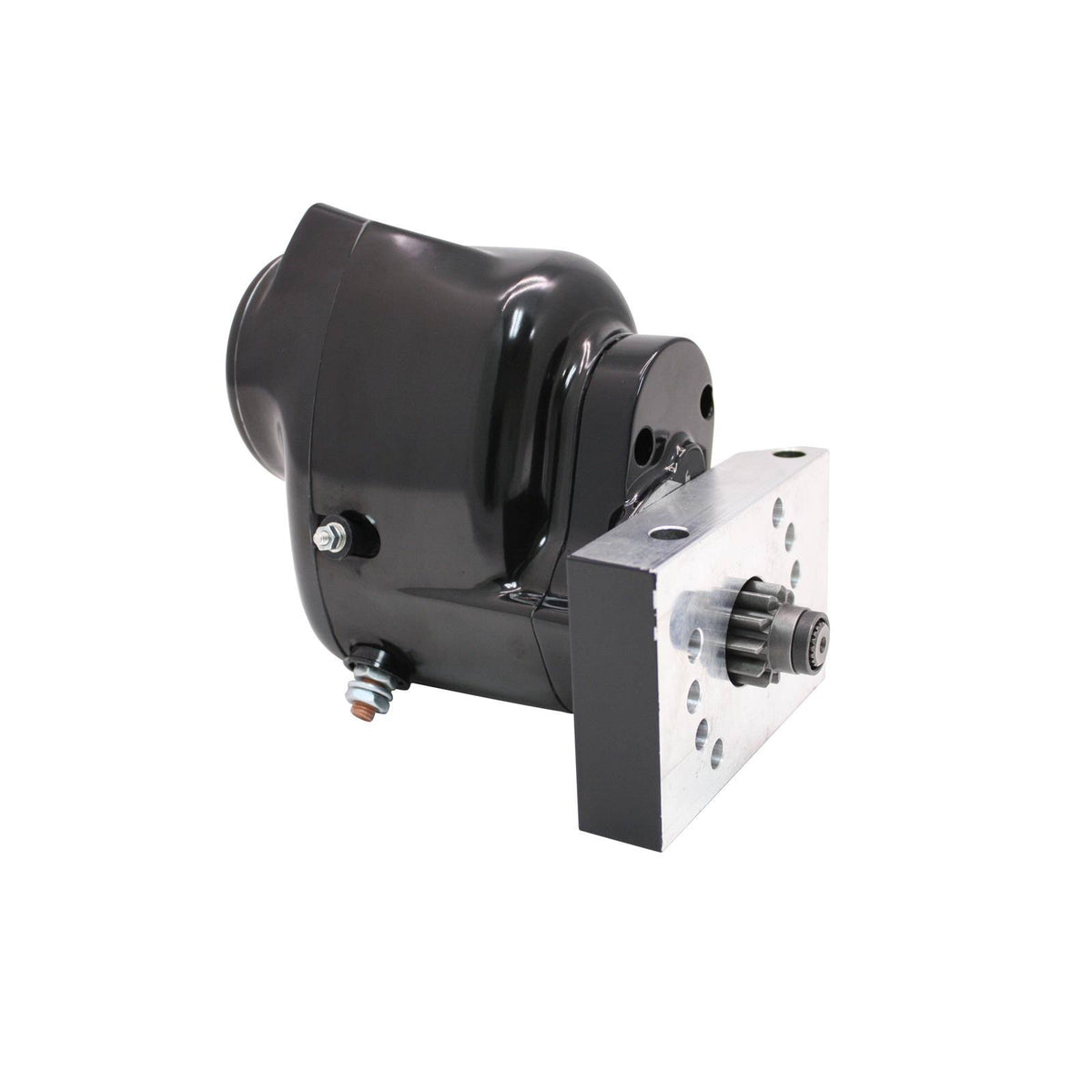 Black Contour Starter for Pontiac/Olds V8 D6416