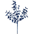 22x22 Blue Glitter Eucalyptus Spray T843270