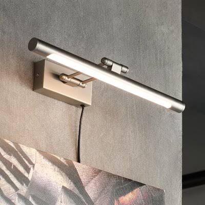 Satin Nickel LED Picture Light T1790