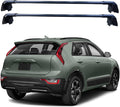 Black Lockable Roof Rack Crossbars for Ki-a NIRO Y69552