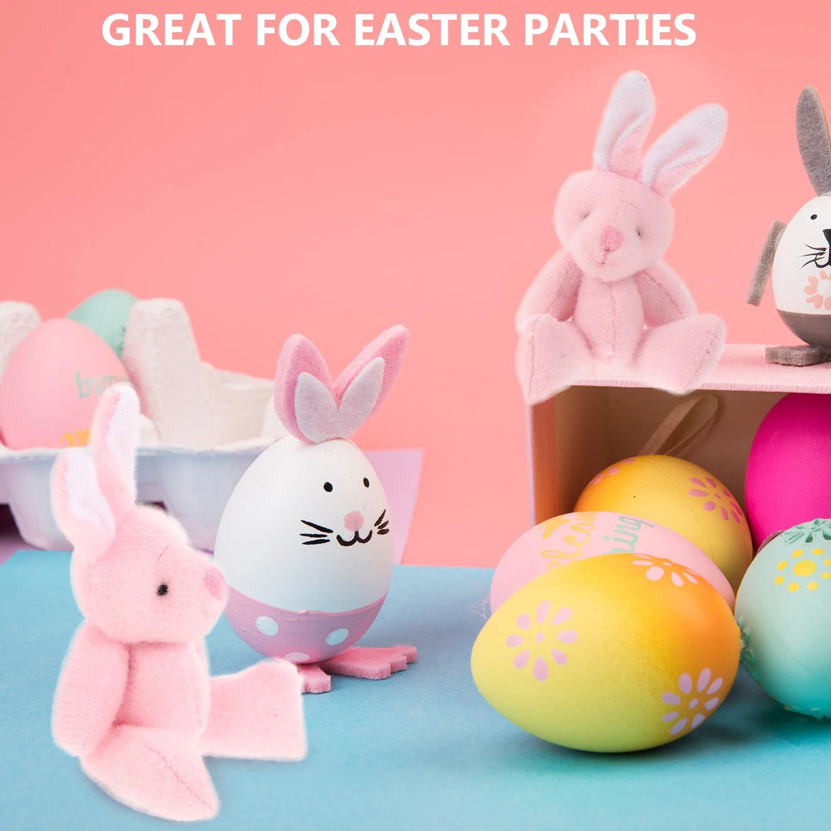 30 Pcs Mini Bunny Stuffed Animal Plush Toy R641