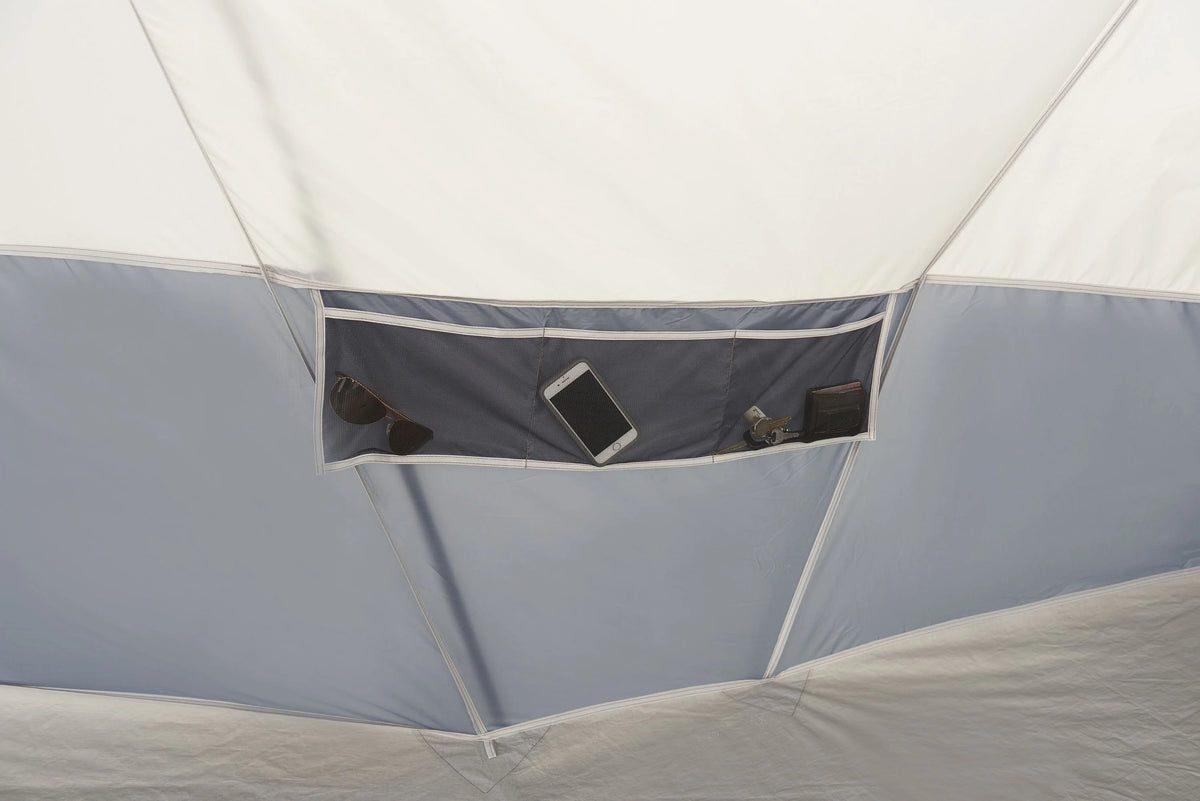 20-Person 4-Room Cabin Tent with 3 Separate Entrances I823