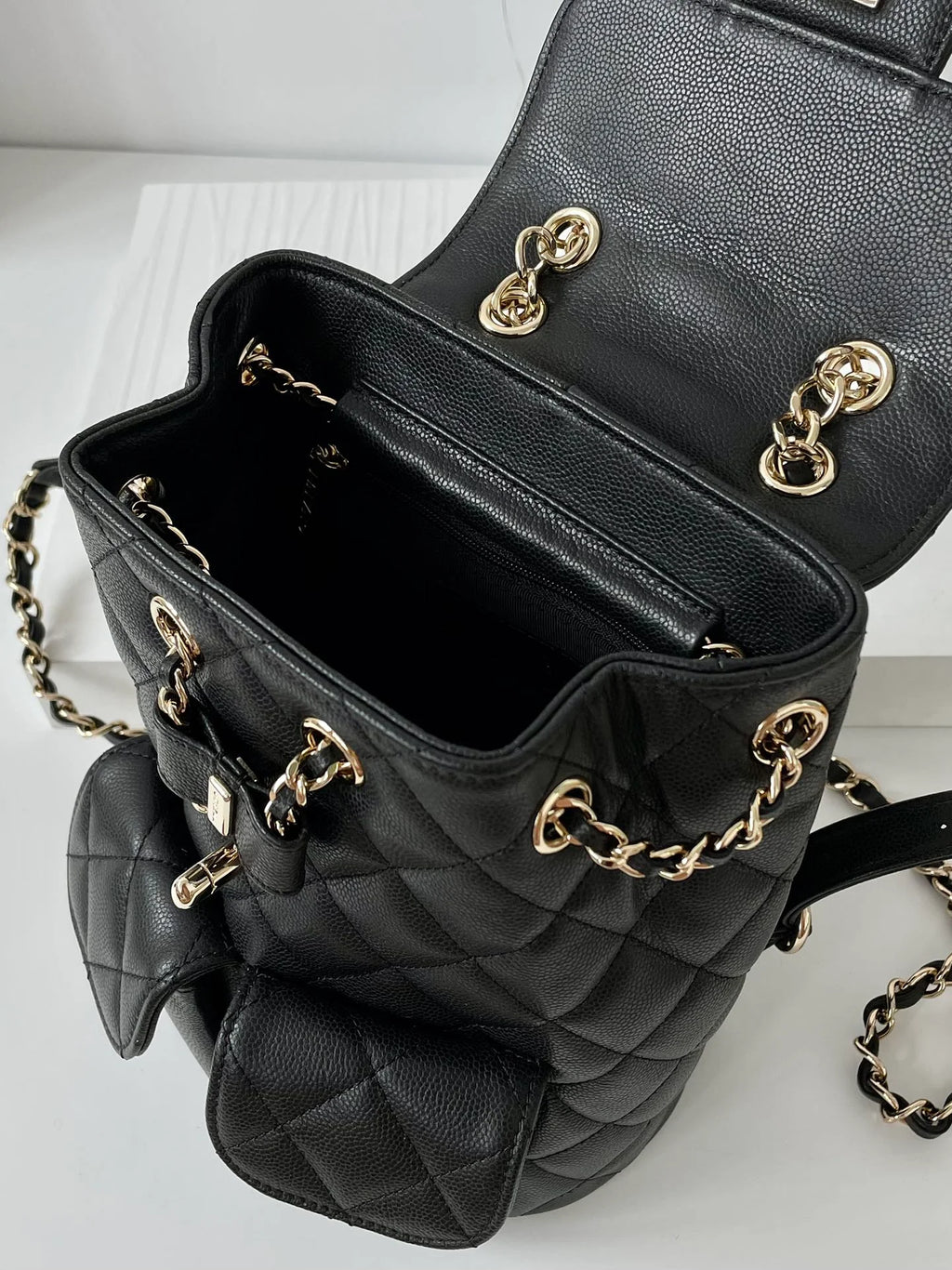 Black Medium Backpack Bag B601347
