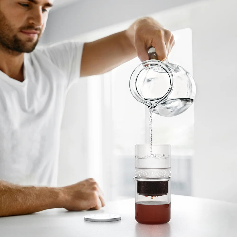 Cold Brew Coffee Maker, Borosilicate Glass Dripper, 300ml G187