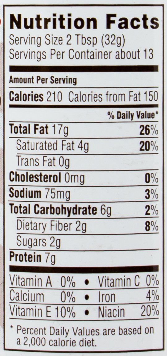 Creamy Natural Peanut Butter Spread 15 Ounce O293