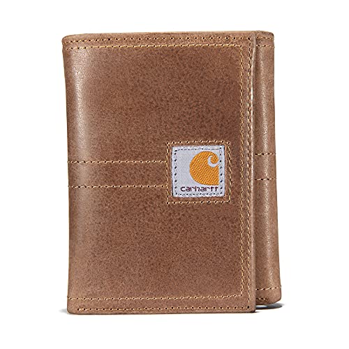 Saddle Leather Trifold Wallet I701308