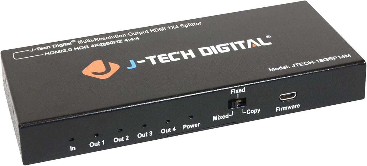 18GBps 1x4 HDMI 2.0 Splitter HDR10 Dolby Vision 4K@60Hz 4:4:4 U5595