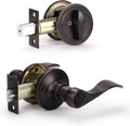 10 Pack Oil Rubbed Bronze Privacy Door Lever Lockset Z743803