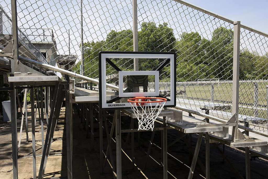 Youth Basketball Hoop with Mounting Technology, Black P4842