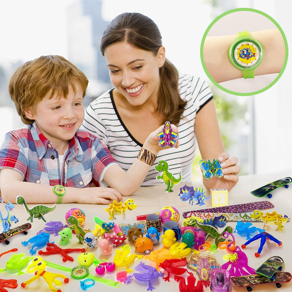 62PCS Party Favors Toy Assortment Bulk Toys J22559