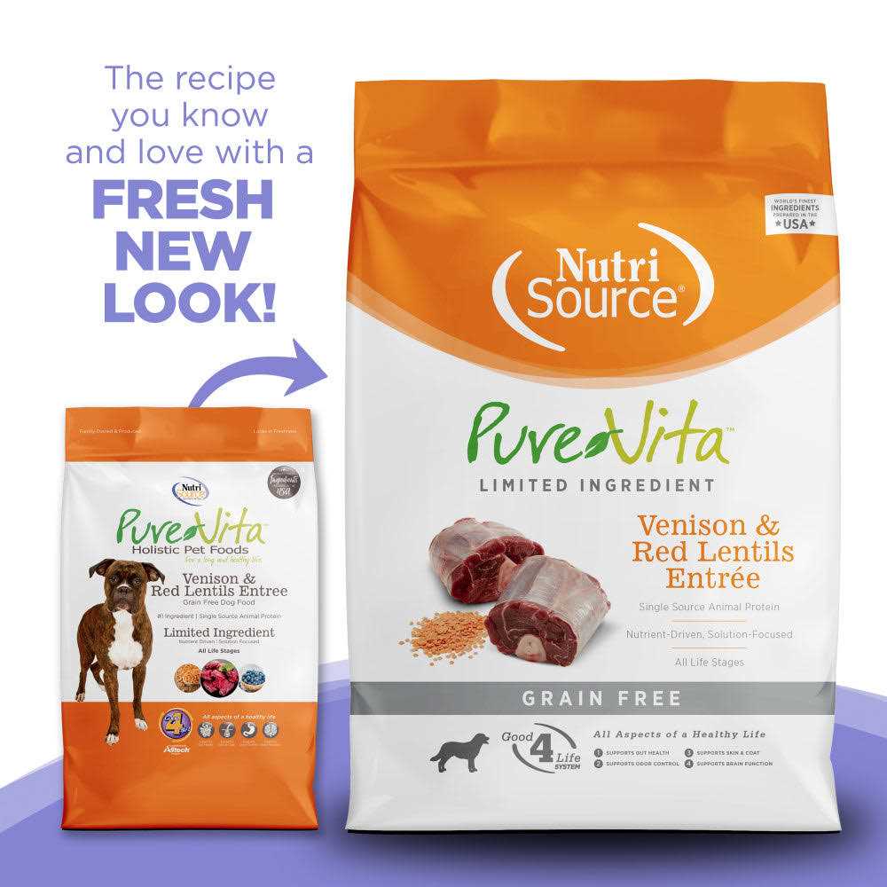 Grain Free Venison Red Lentils Dog Food D626